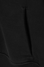 Black - Regular Fit Heavyweight Zip Hoodie - 4