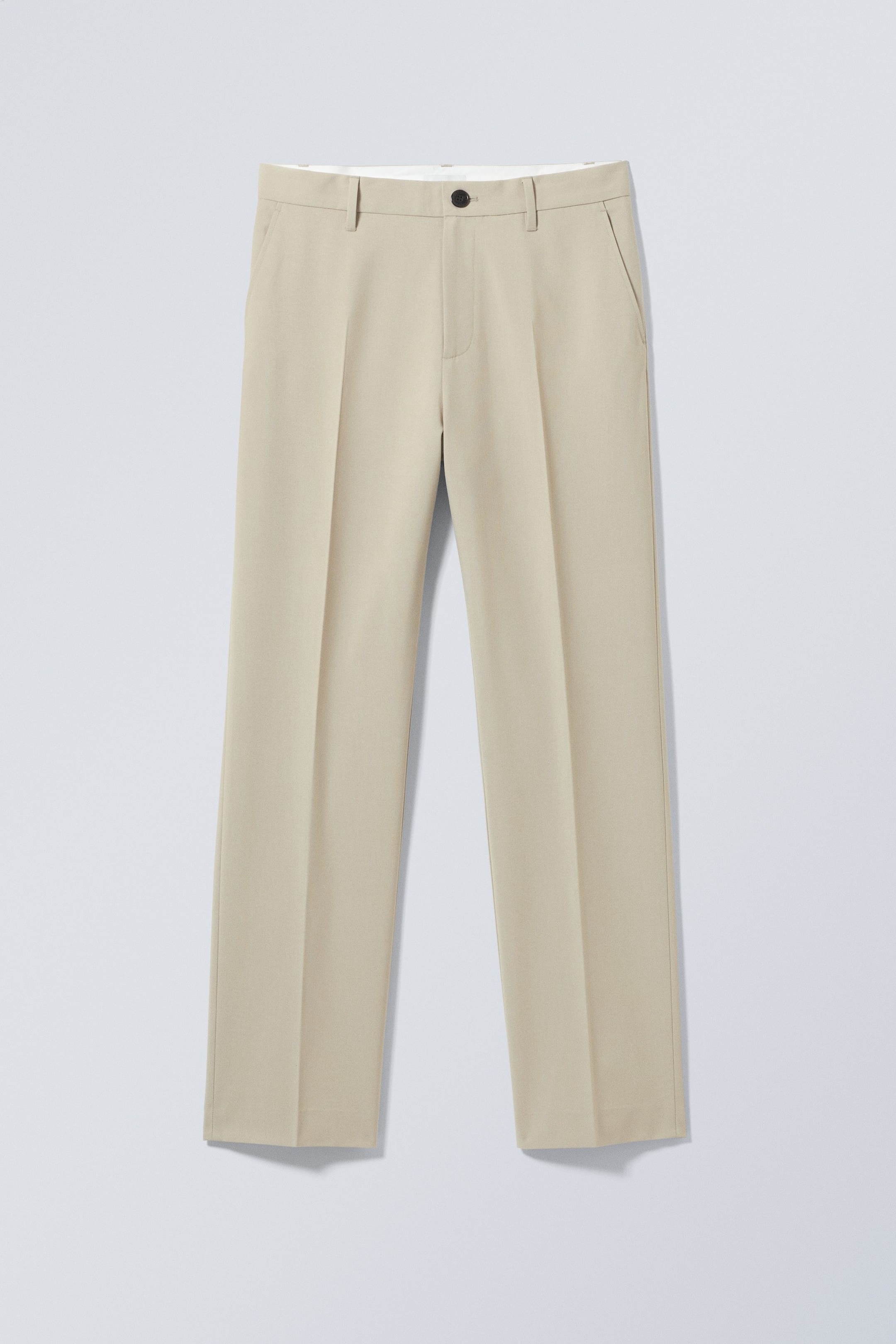 Beige - Lewis regular fit pantalon - 0