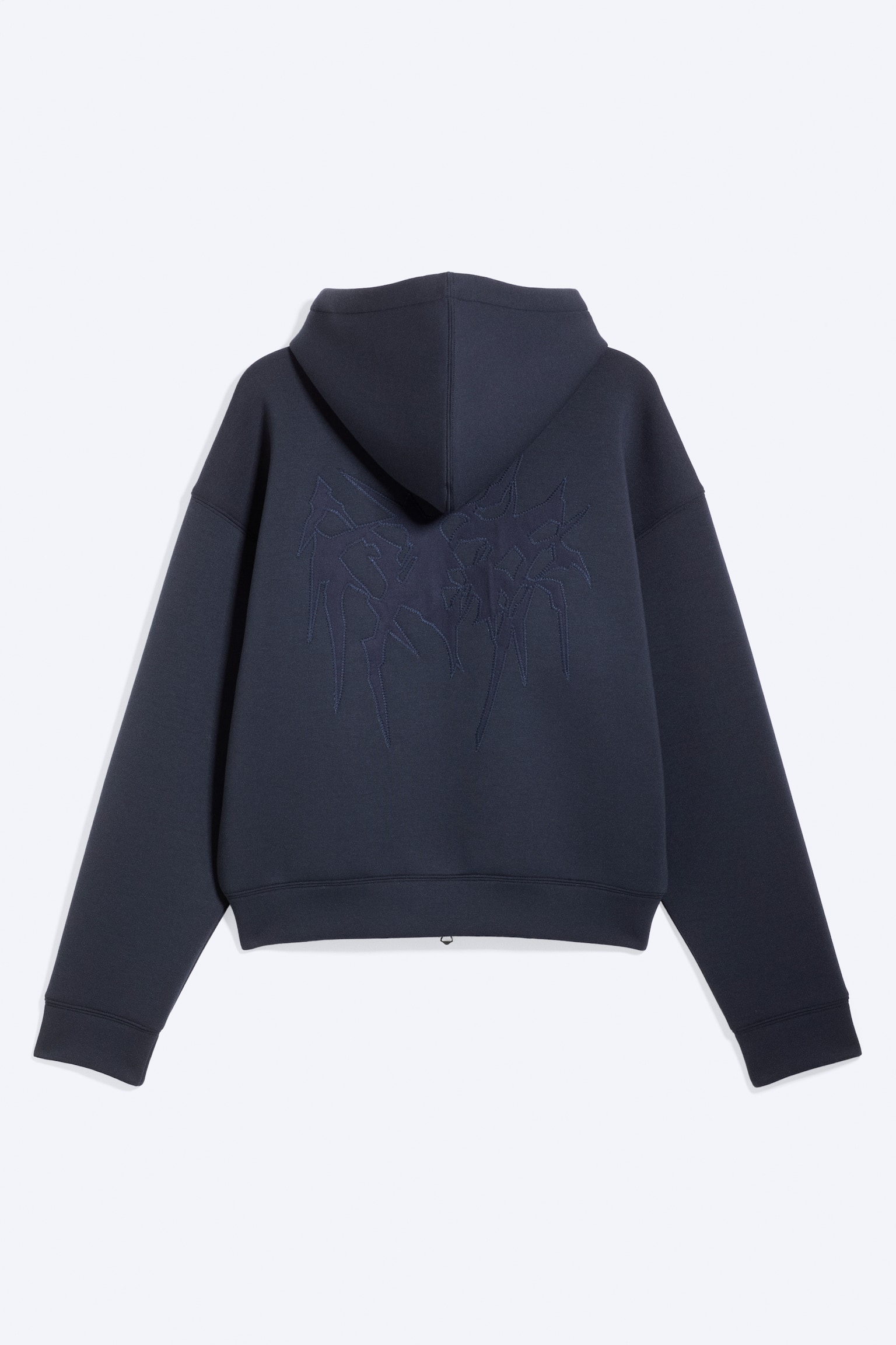 Simon Graphic Scuba Zip Hoodie-Mørkeblå - Tristar - 3