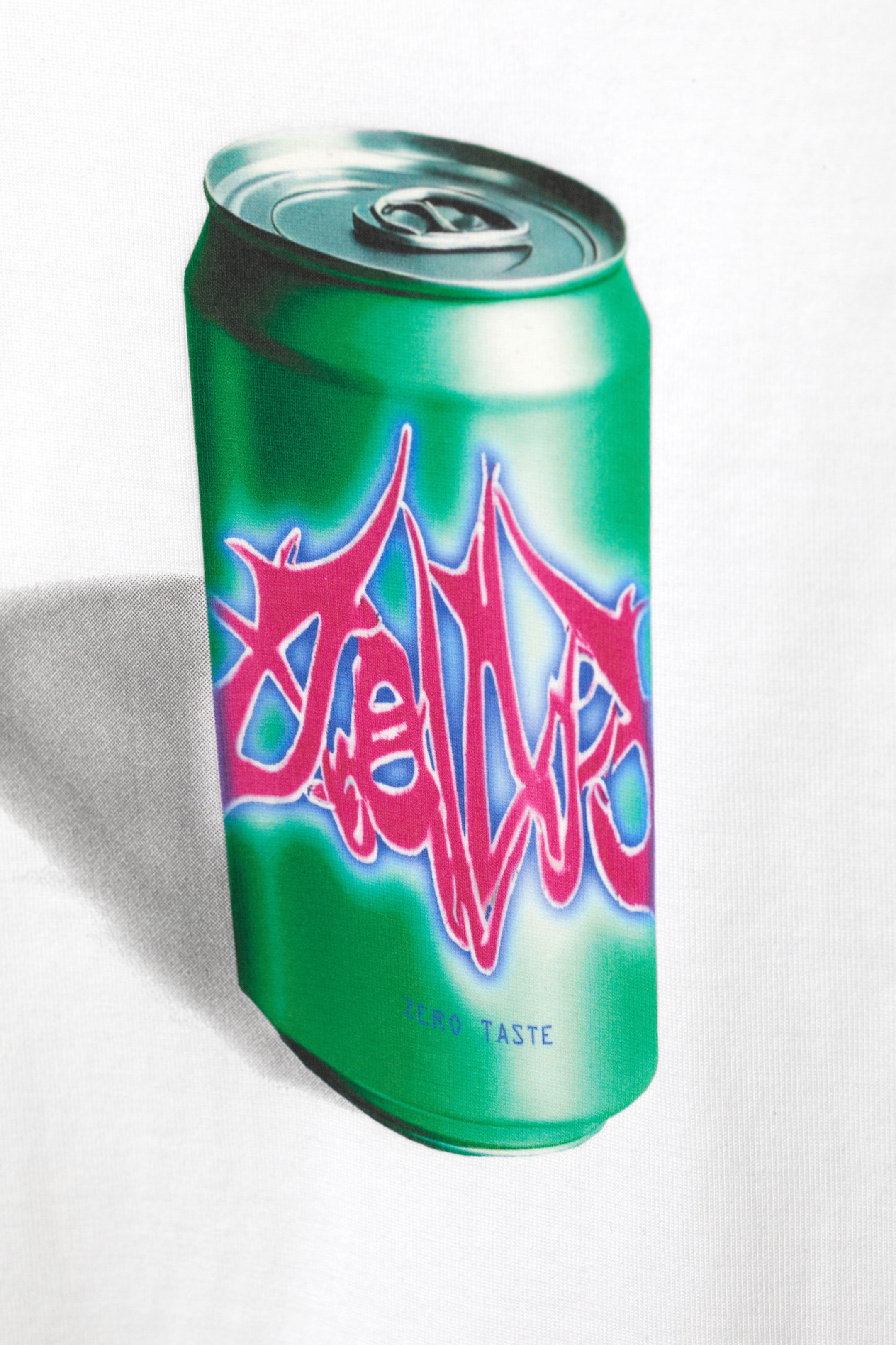 Zero Taste Soda - Oversized Graphic Printed T-shirt - 1