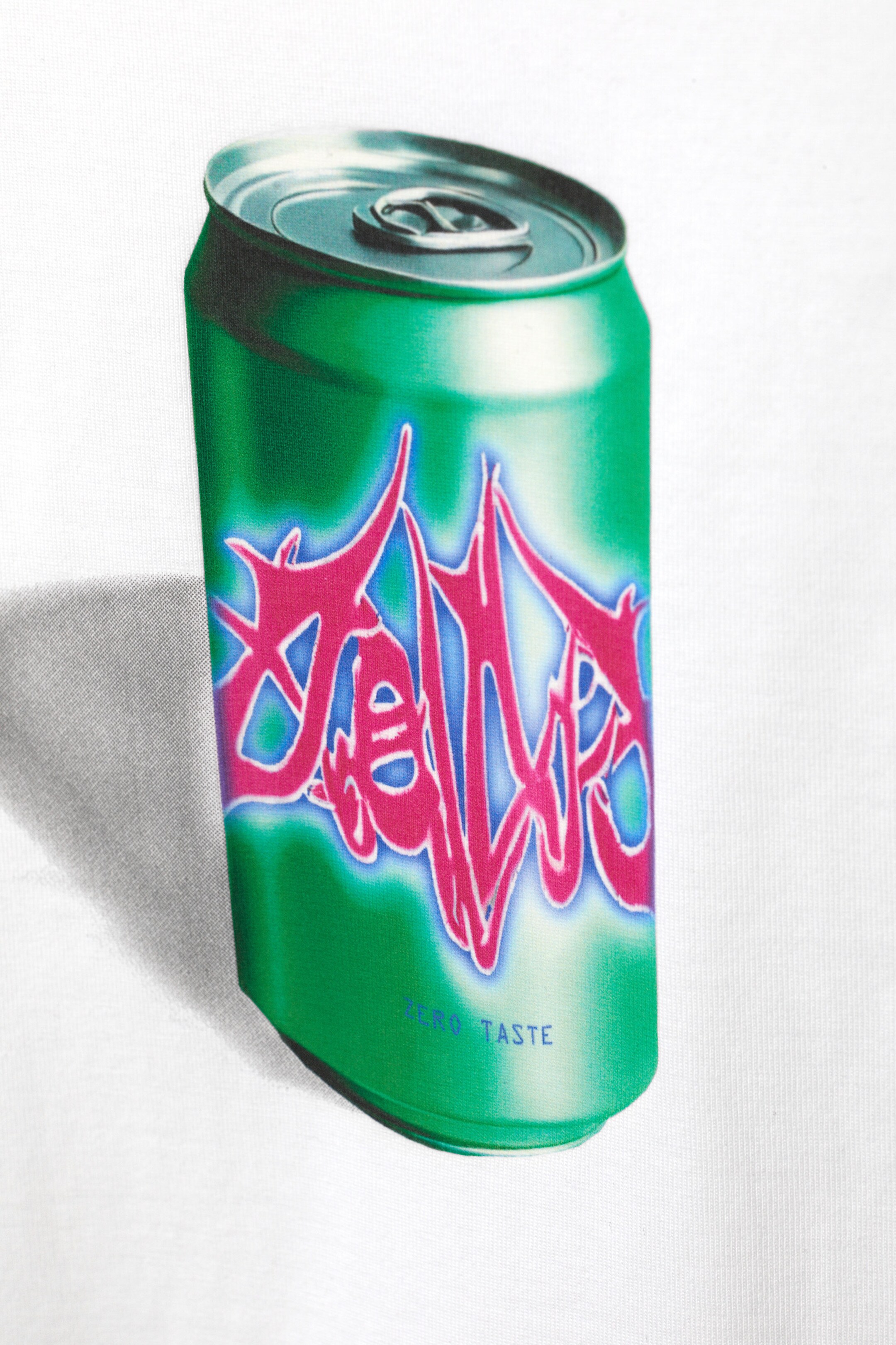 Soda zéro goût - T-shirt oversize à imprimé graphique - 1