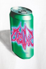 Soda zéro goût - T-shirt oversize à imprimé graphique - 1