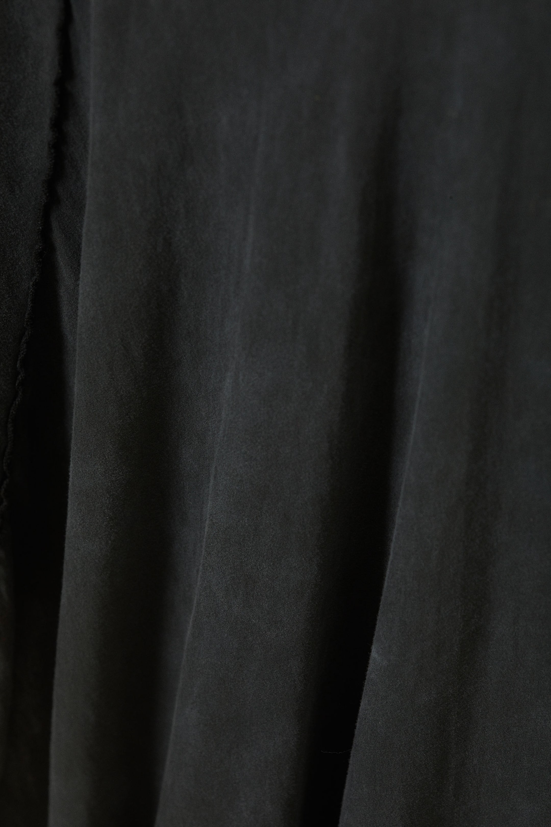 Verwaschenes Schwarz - Asymmetrisches T-Shirt-Kleid - 2