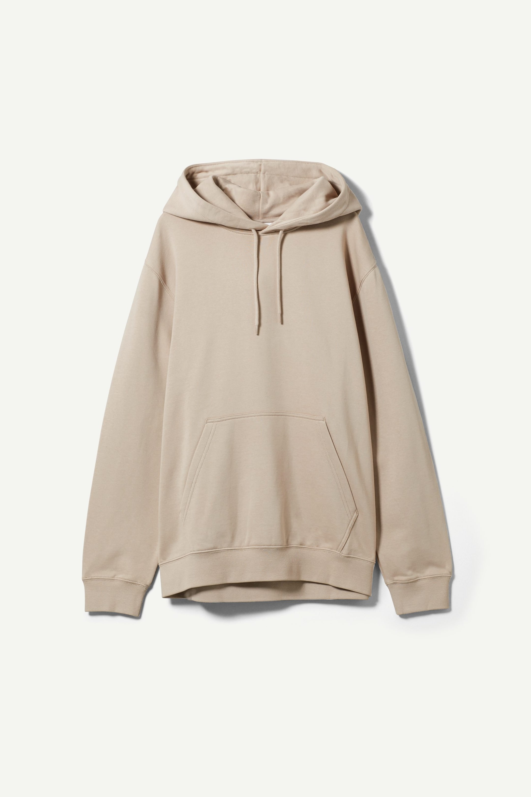 Beige - Standard Midweight Hoodie - 0