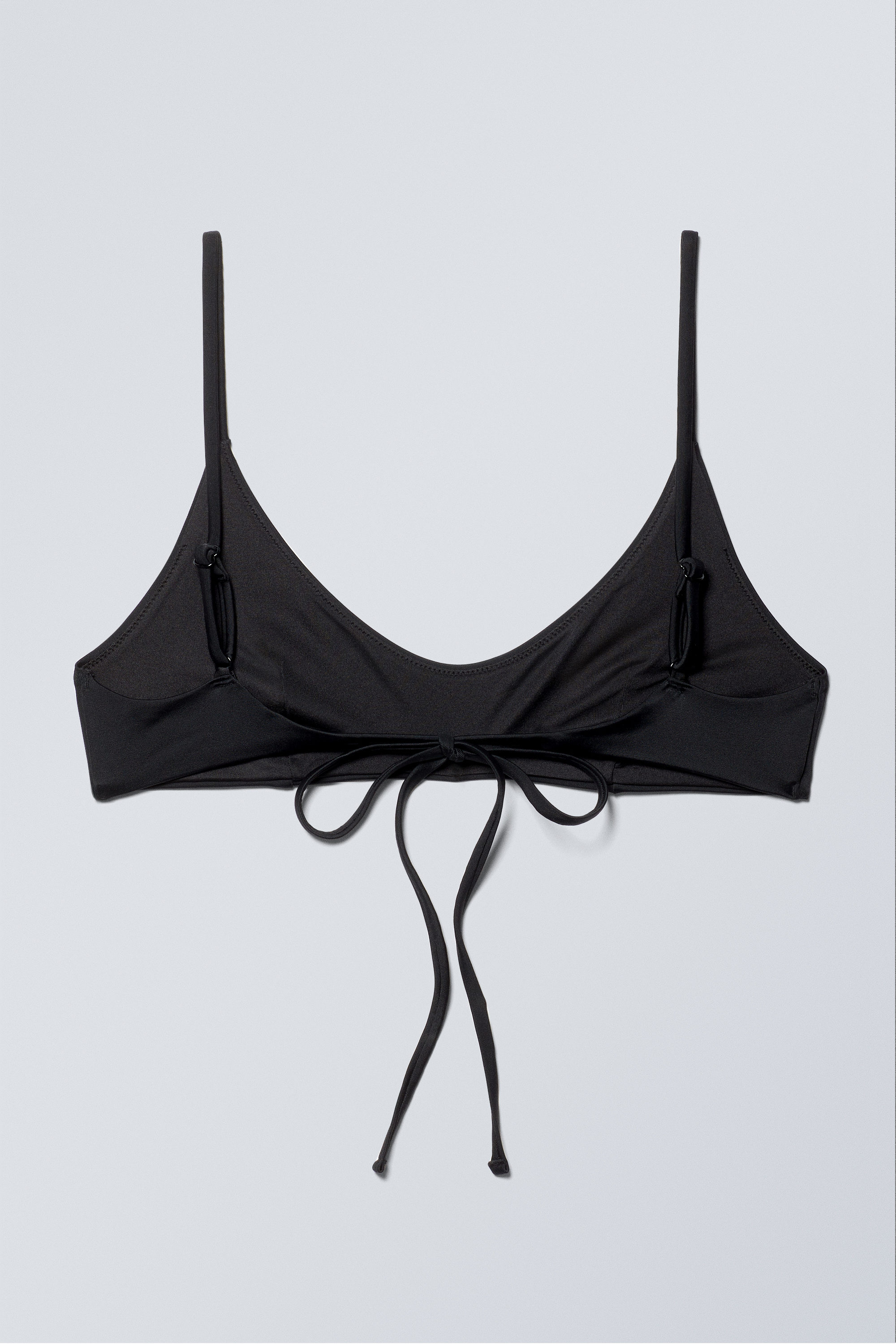 Schwarz - Träger-Bikinioberteil - 6