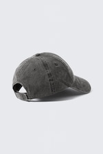 Washed Black - Carpe Diem - Casquette de baseball brodée - 1