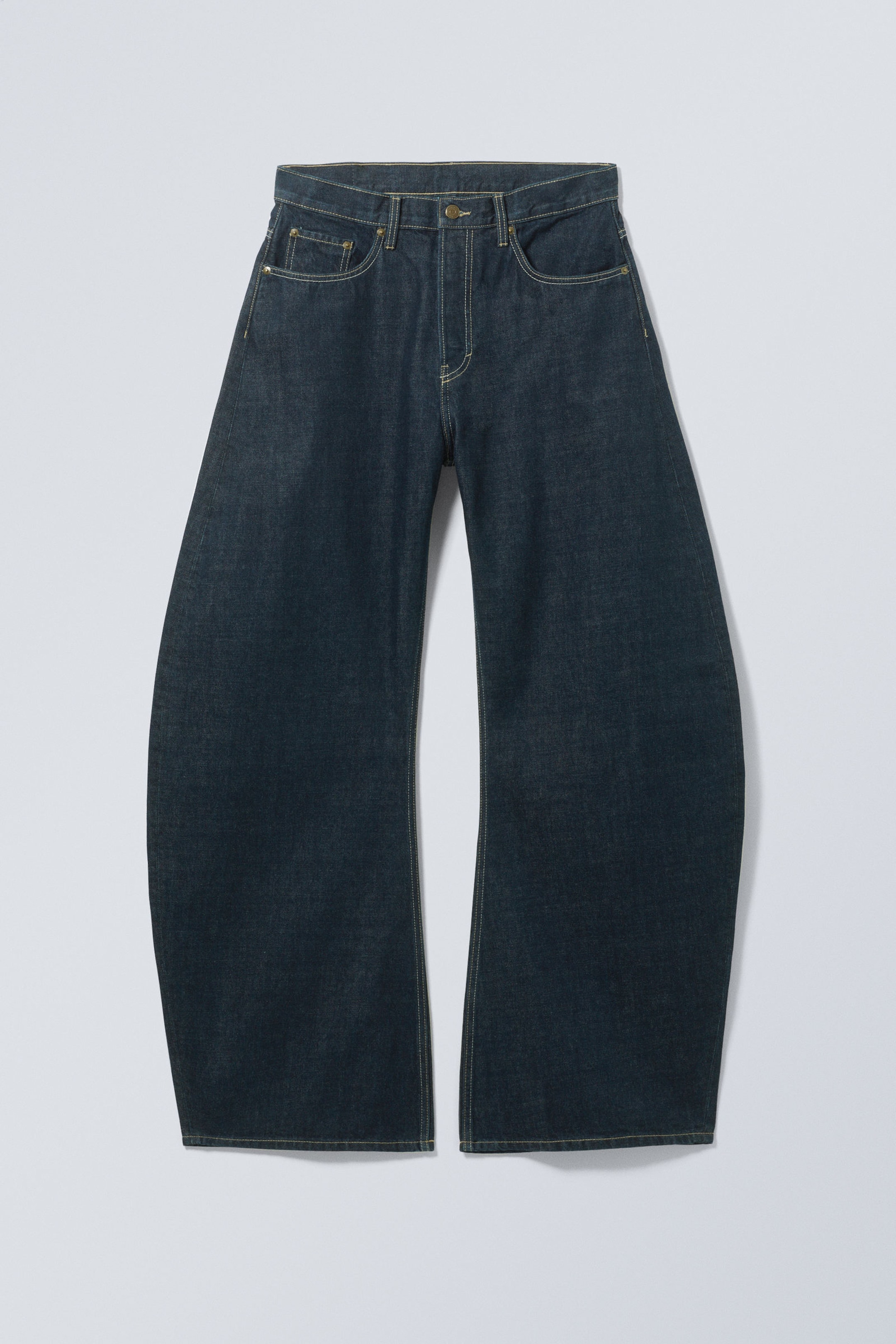 Blue - Solera Loose Barrel Jeans - 0