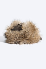 Dark Brown - Faux fur Trapper cap - 1