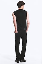 Black Rinse – svart - Orion rett slim-fit-jeans med mellomhøyt liv - 4