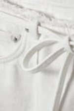 Weiß - Denim-Hose "Motion" mit niedrigem Bund - 10