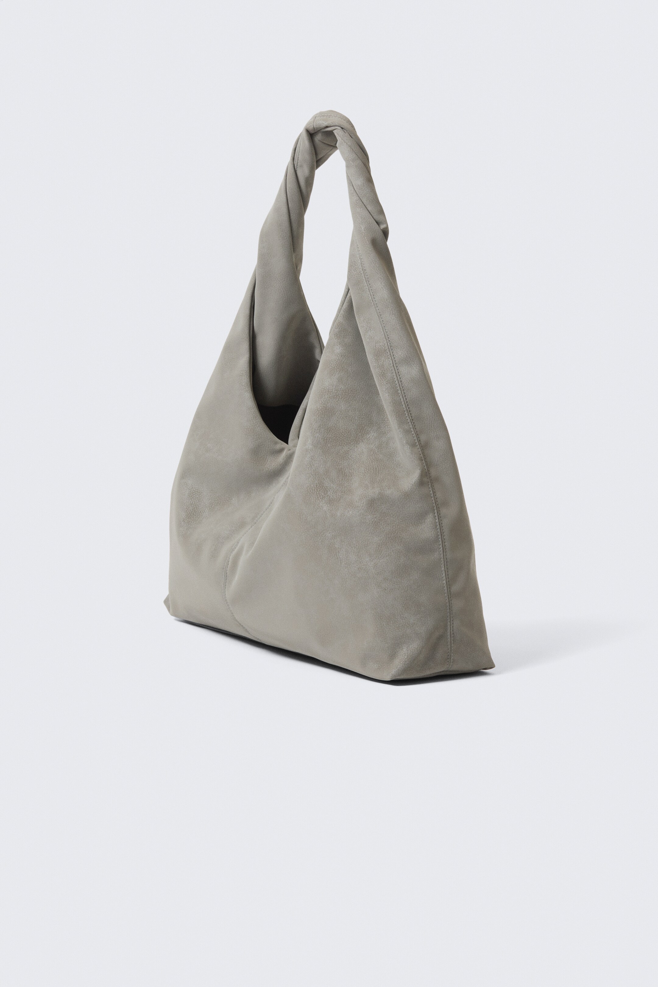 Zobacz większy obraz: Miękkie ramię z imitacji skóry - Dusty Grey - ONA | H&M PL 1