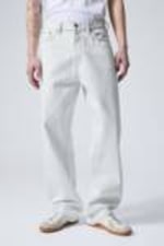 Ice Blue - Light Blue - Galaxy Loose Straight Leg Jeans - 1