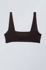 Dunkelbraun - Bikinioberteil SAND - 4