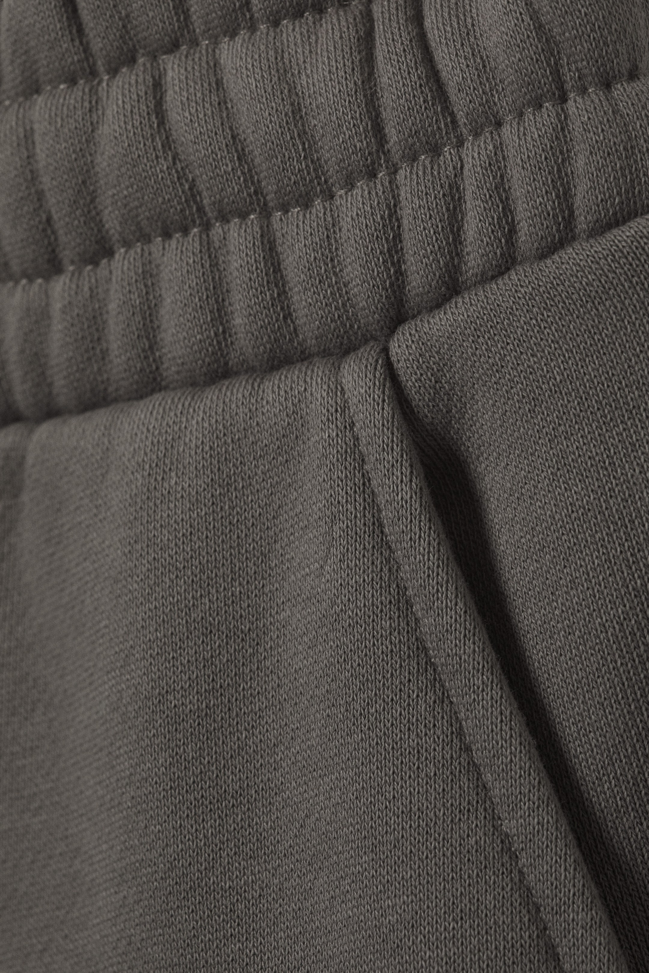 Washed Dark Grey - Loose Long Heavyweight Sweatpants - 5