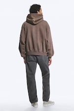 Dark Mole - Flow - Loose Graphic Zip Hoodie - 3