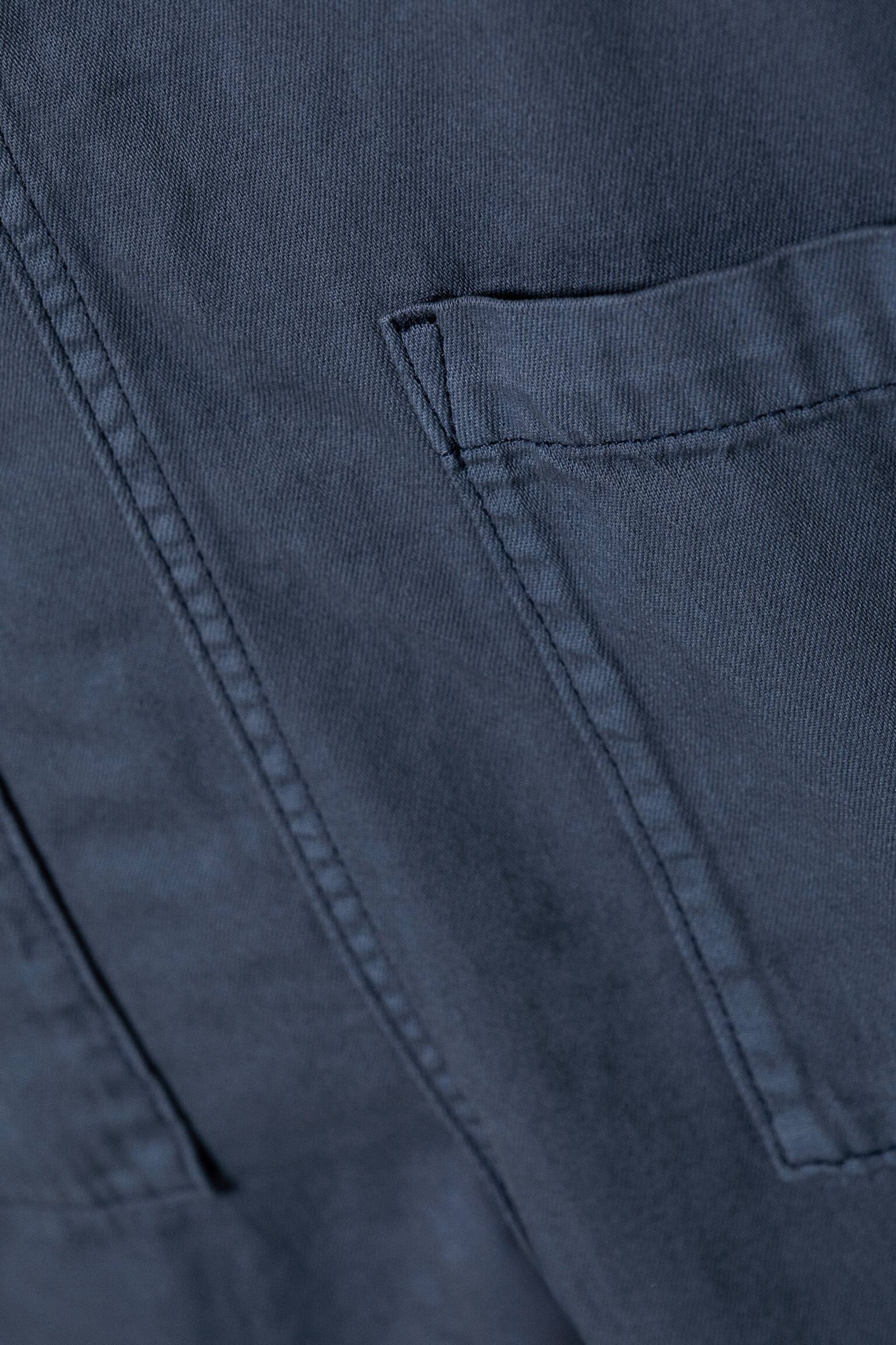 Selebukse med avslappet passform og rette ben - Blå/Svart - 2