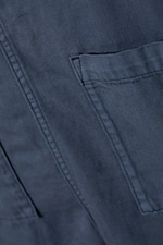 Blau - Bequeme Latzhose mit geradem Bein - 5