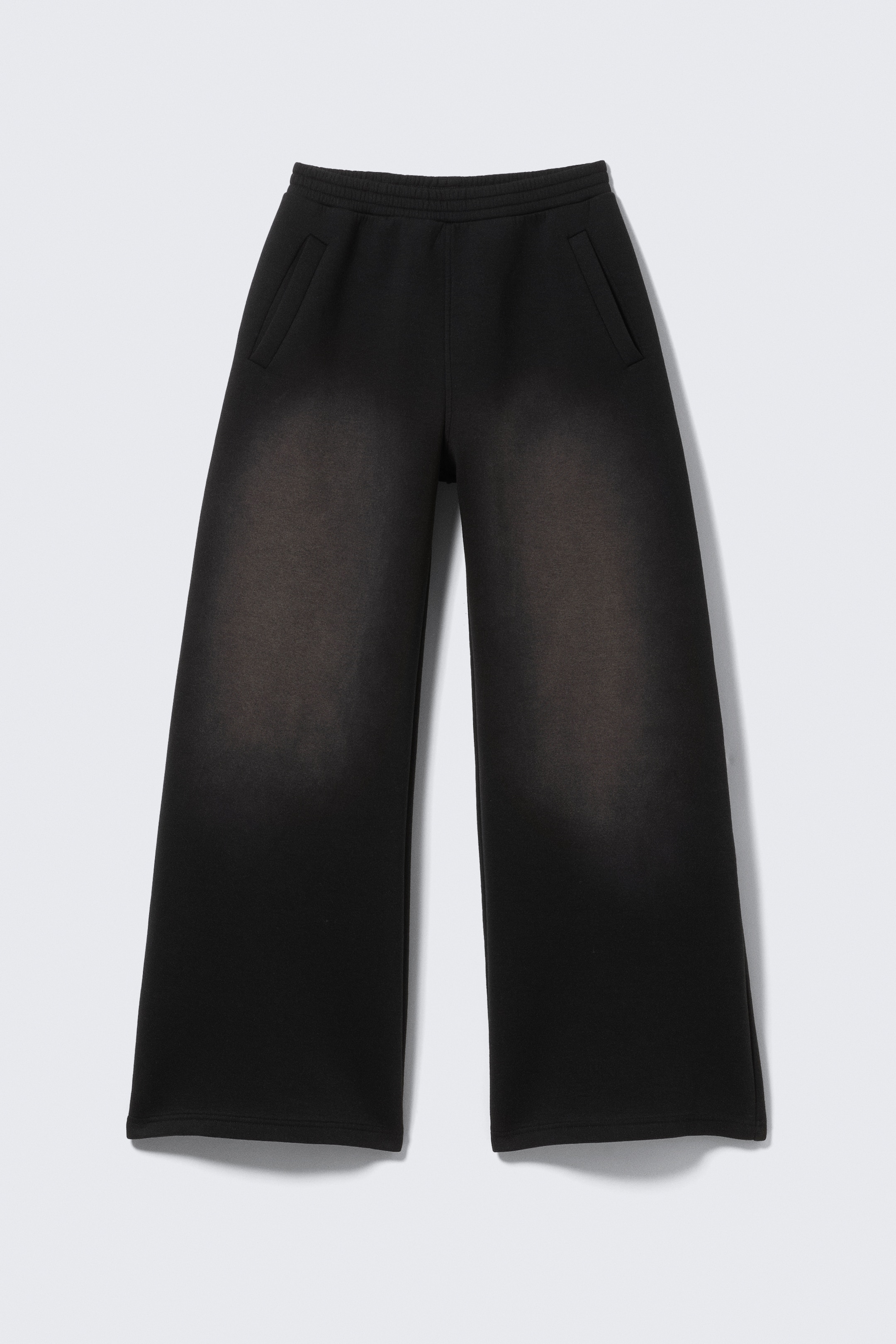 Visualizza immagine più grande: Washed Wide Leg Scuba Sweatpants - Nero lavato - DONNA | H&M IT 5
