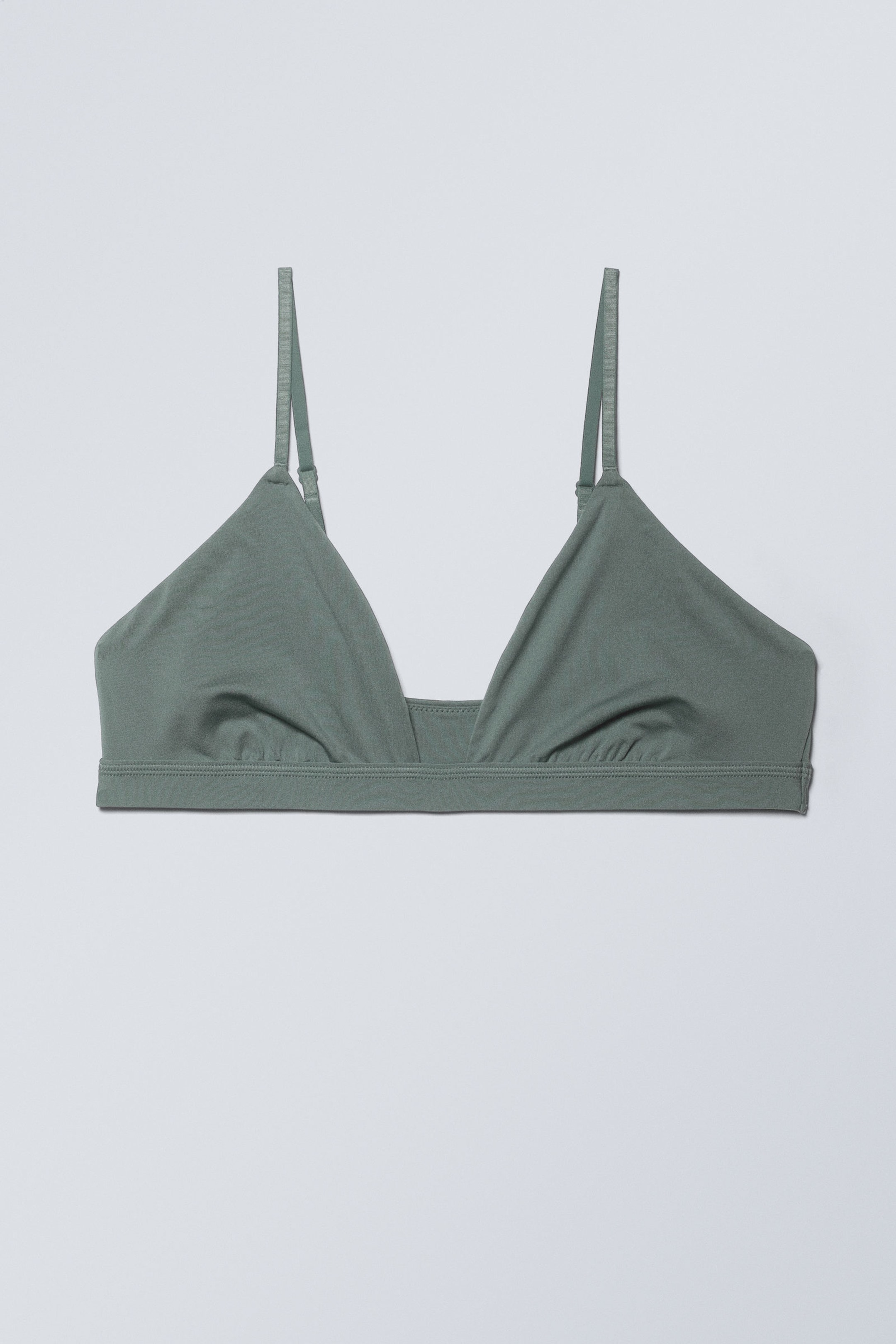 Dusty Turquoise - Soft Triangle Bralette Soul - 0