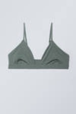 Dusty Turquoise - Soft Triangle Bralette Soul - 0