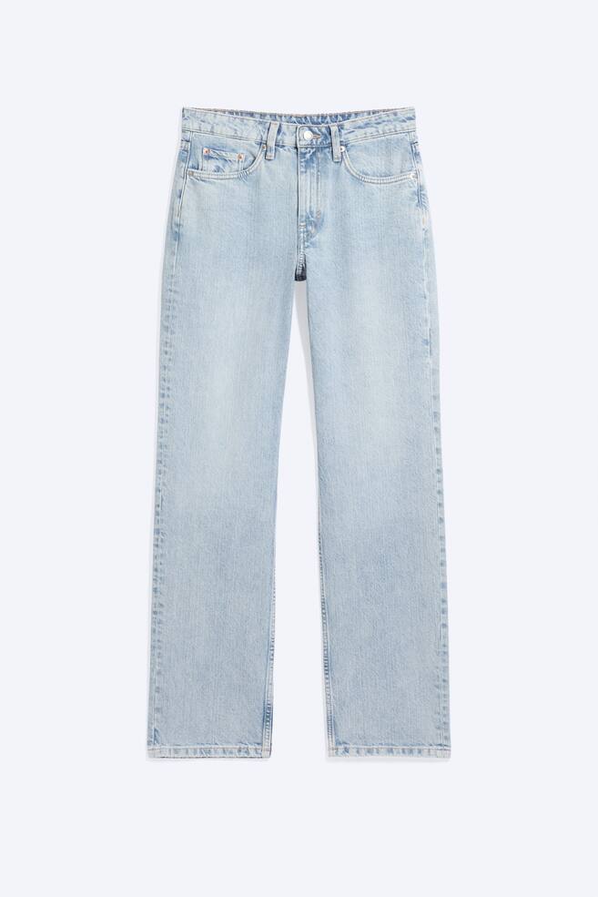 Laika regular jeans med mellemhøj talje og lige ben - Dream Blue - lyseblå/Eighteen Blue - Medium Blue/Deep Ocean Blue – mørkeblå/Black Rinse – sort/Radio Blue - Mellemblå - 1