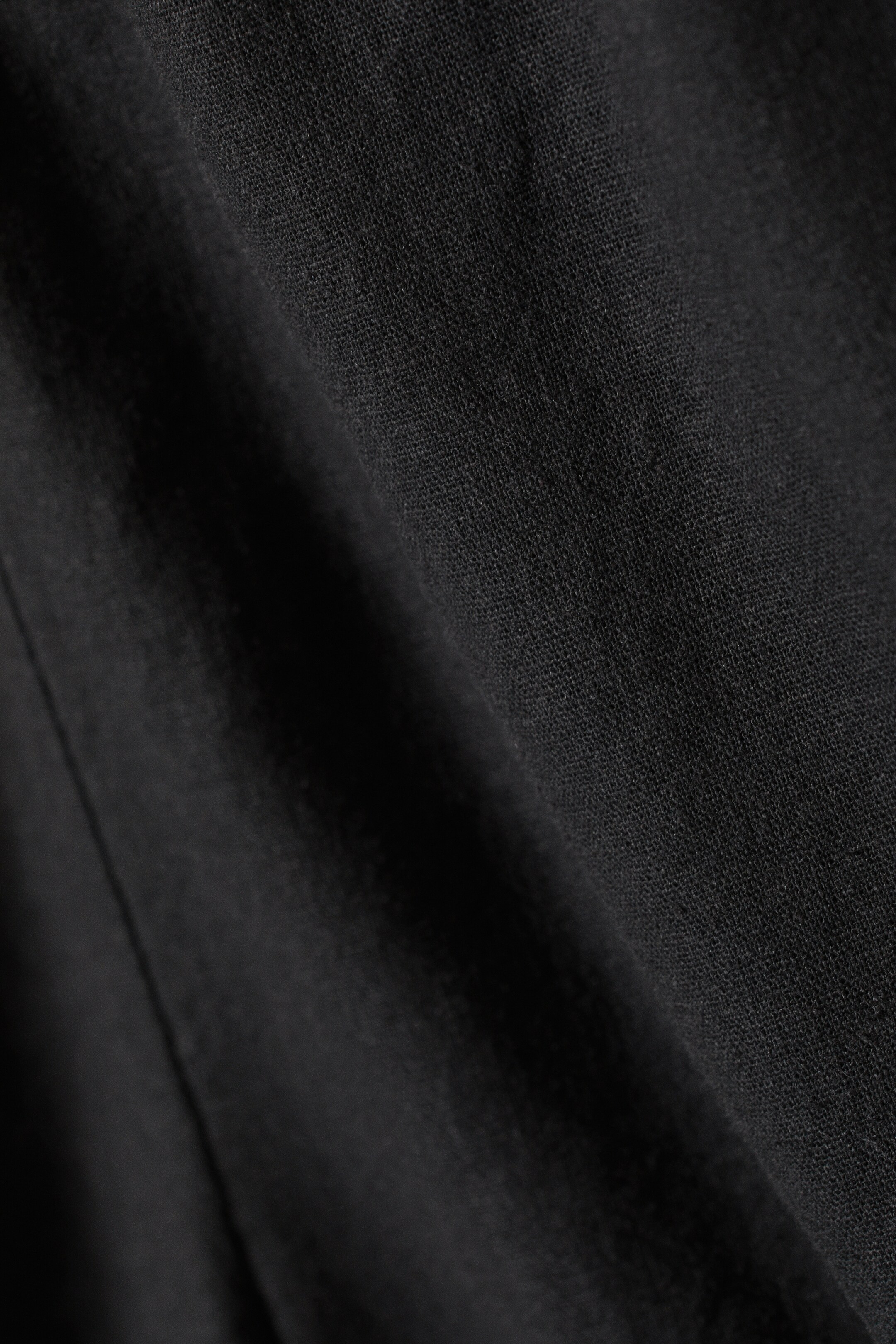 Agrandir l'image: Short décontracté en lin mélangé - Gris foncé - FEMME | H&M CH 2