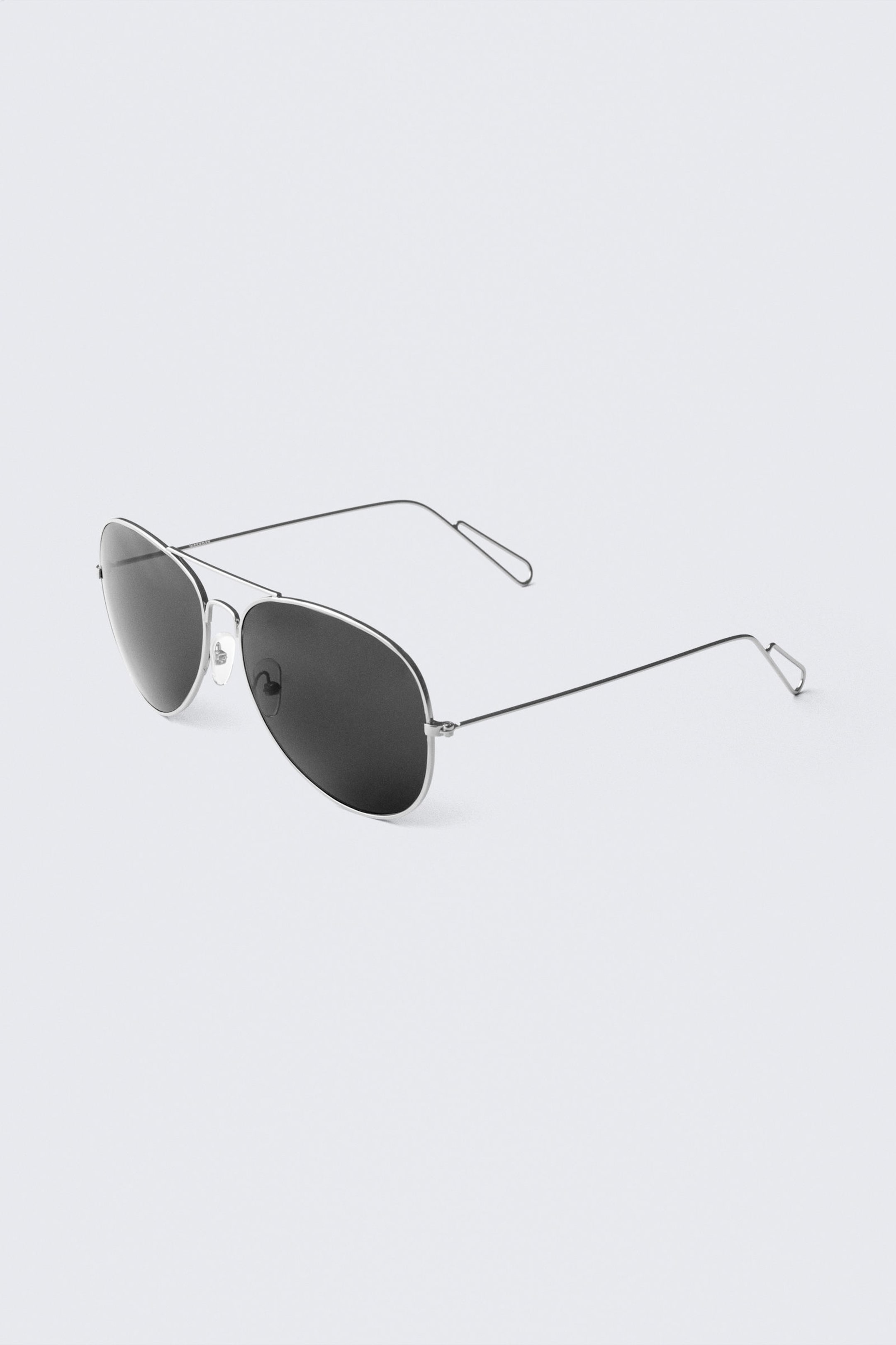 Schwarz - Piloten-Sonnenbrille - 2