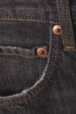 Ash Black - Schwarz - Time Loose Bootcut Leg Jeans - 11