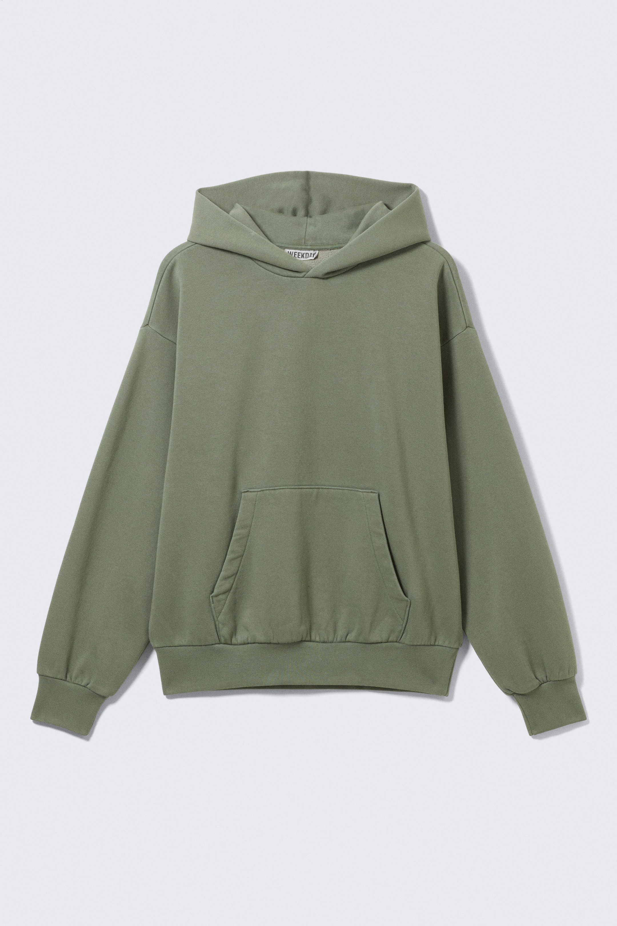 Washed Green - Loose Fit Hoodie - 3