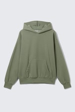 Washed Green - Loose Fit Hoodie - 3