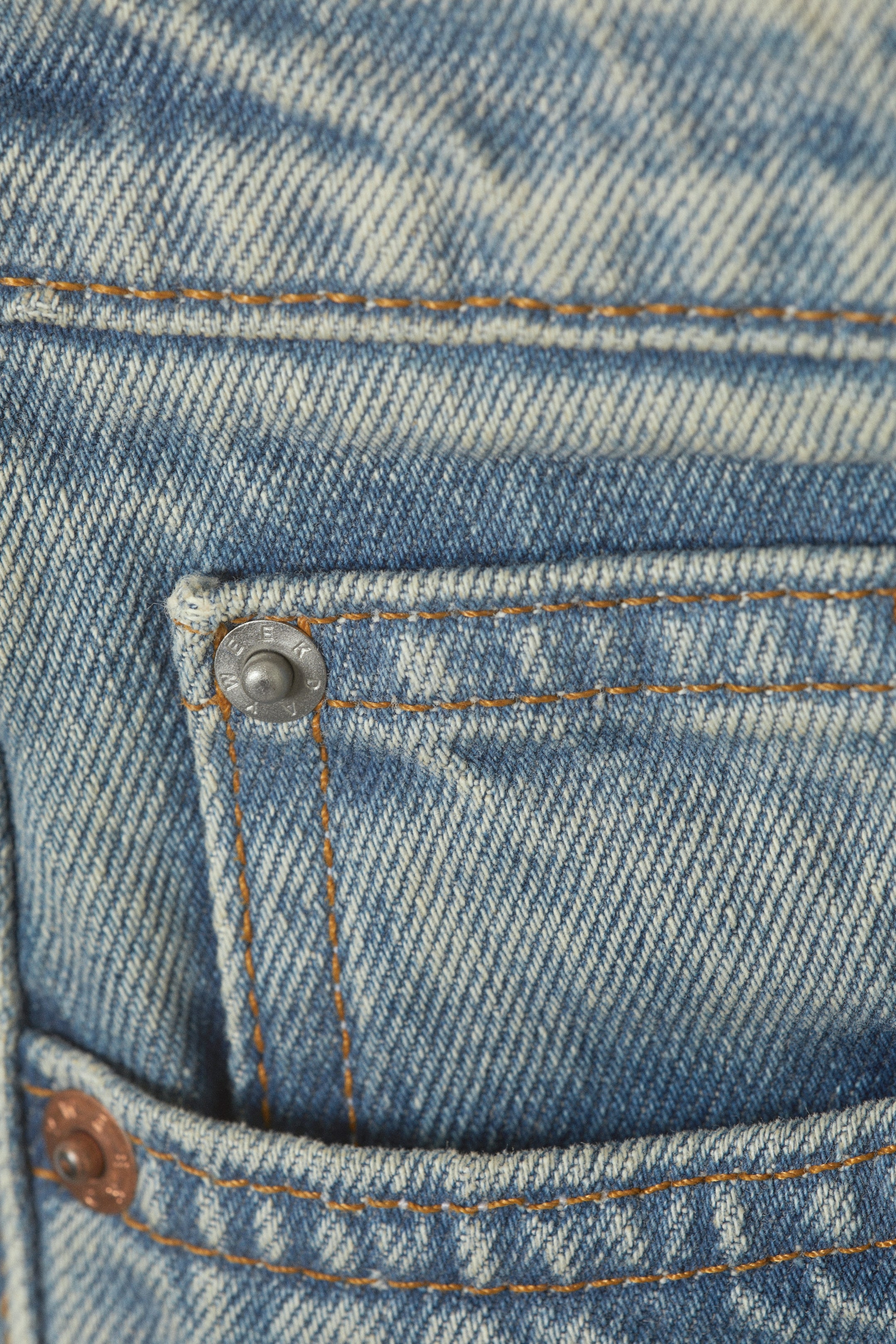 Perseus Blue - Medium Blue - Paz Mid Rise Wide Leg Jeans - 6