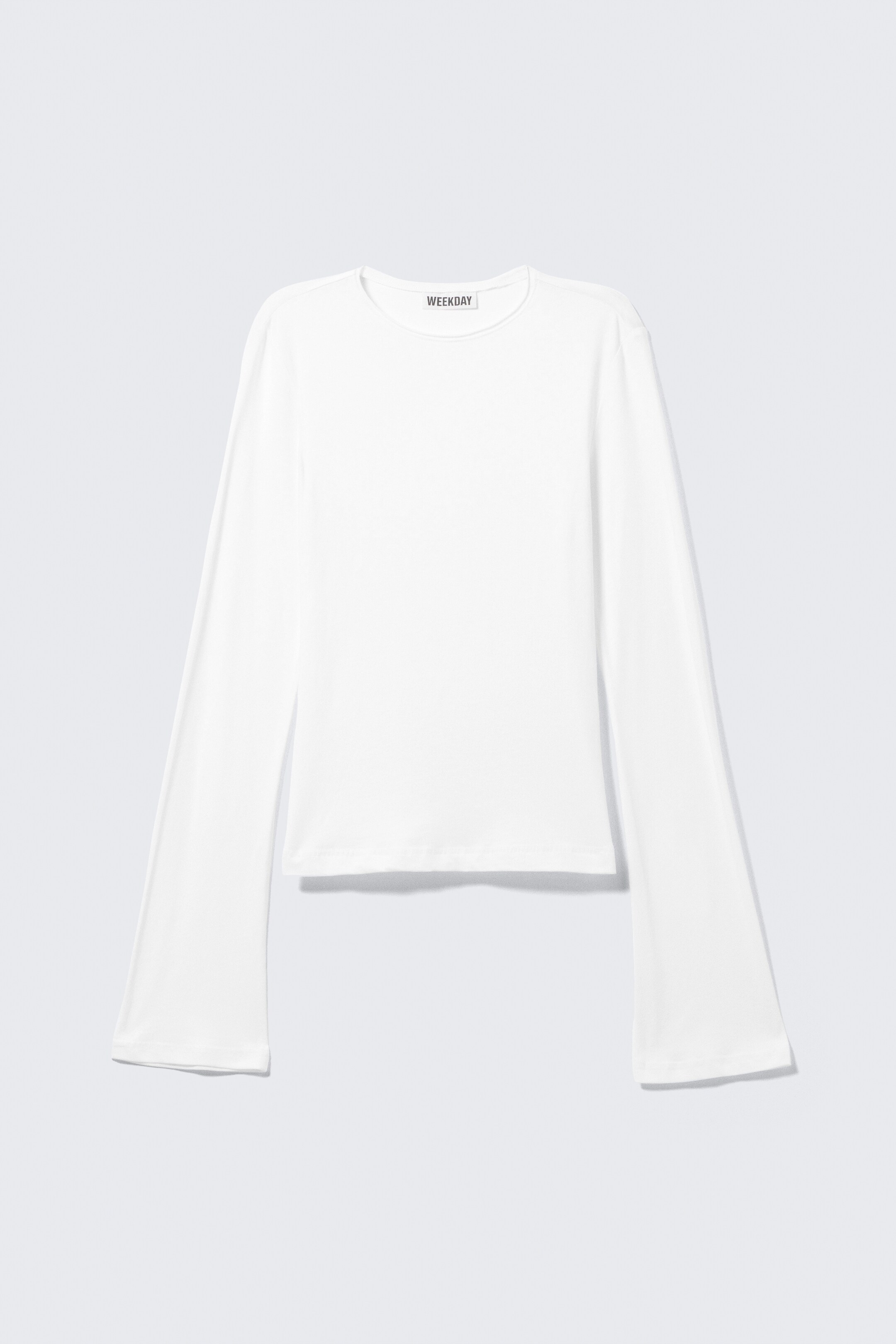 Größeres Bild ansehen: Longsleeve aus Baumwolle - Weiß - Ladies | H&M DE 4