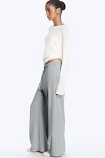 Light Dusty Grey - Relaxed Pyjama Trousers - 2