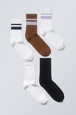 Multi Mix - 5-pack Sport Socks - 0