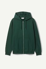 Dunkelgrün - Kapuzenjacke Standard - 0