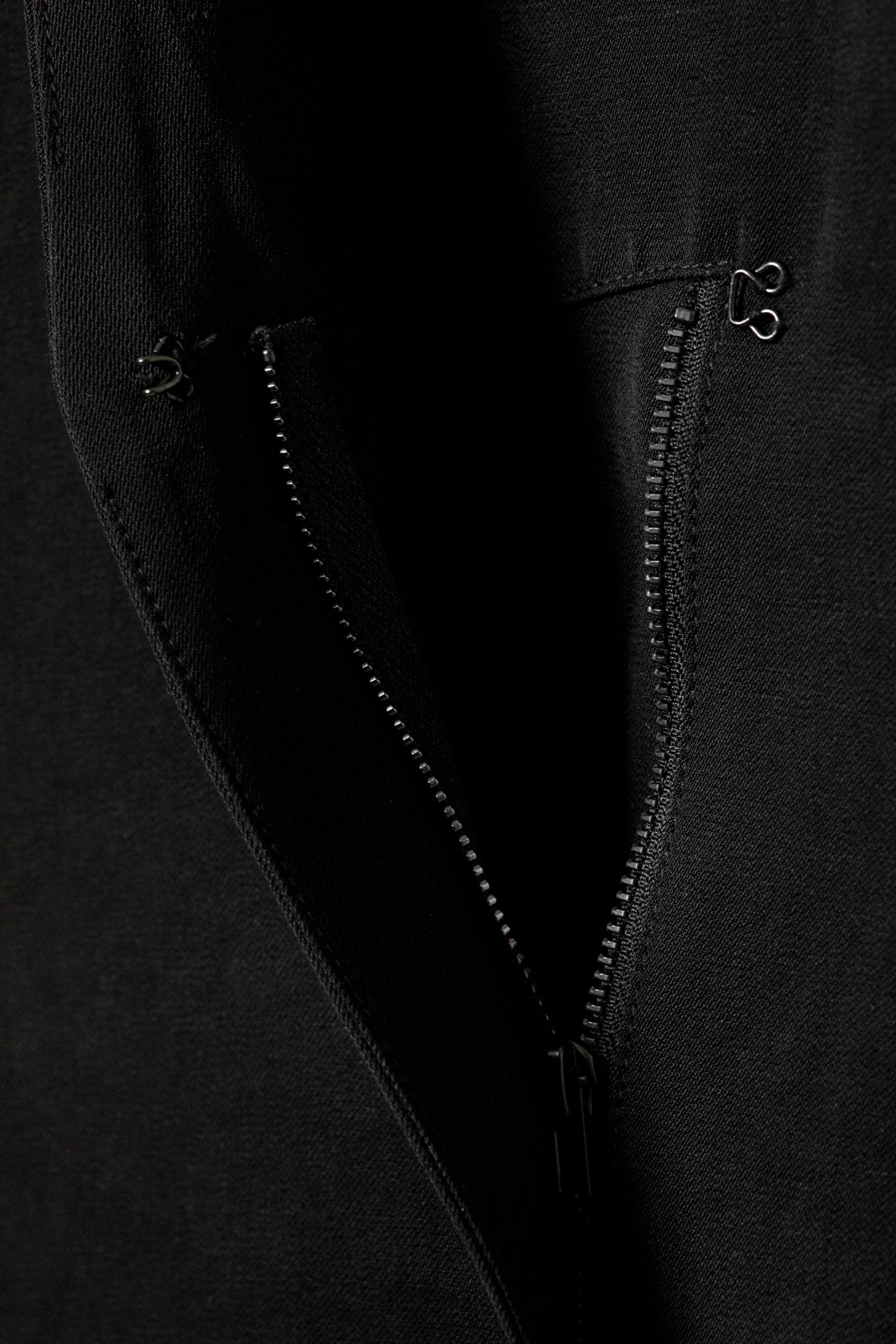 Noir - Robe blazer ajustée en mélange de lin - 5