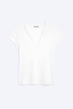 Vit - Slim Fit Deep V-Neck T-Shirt - 3