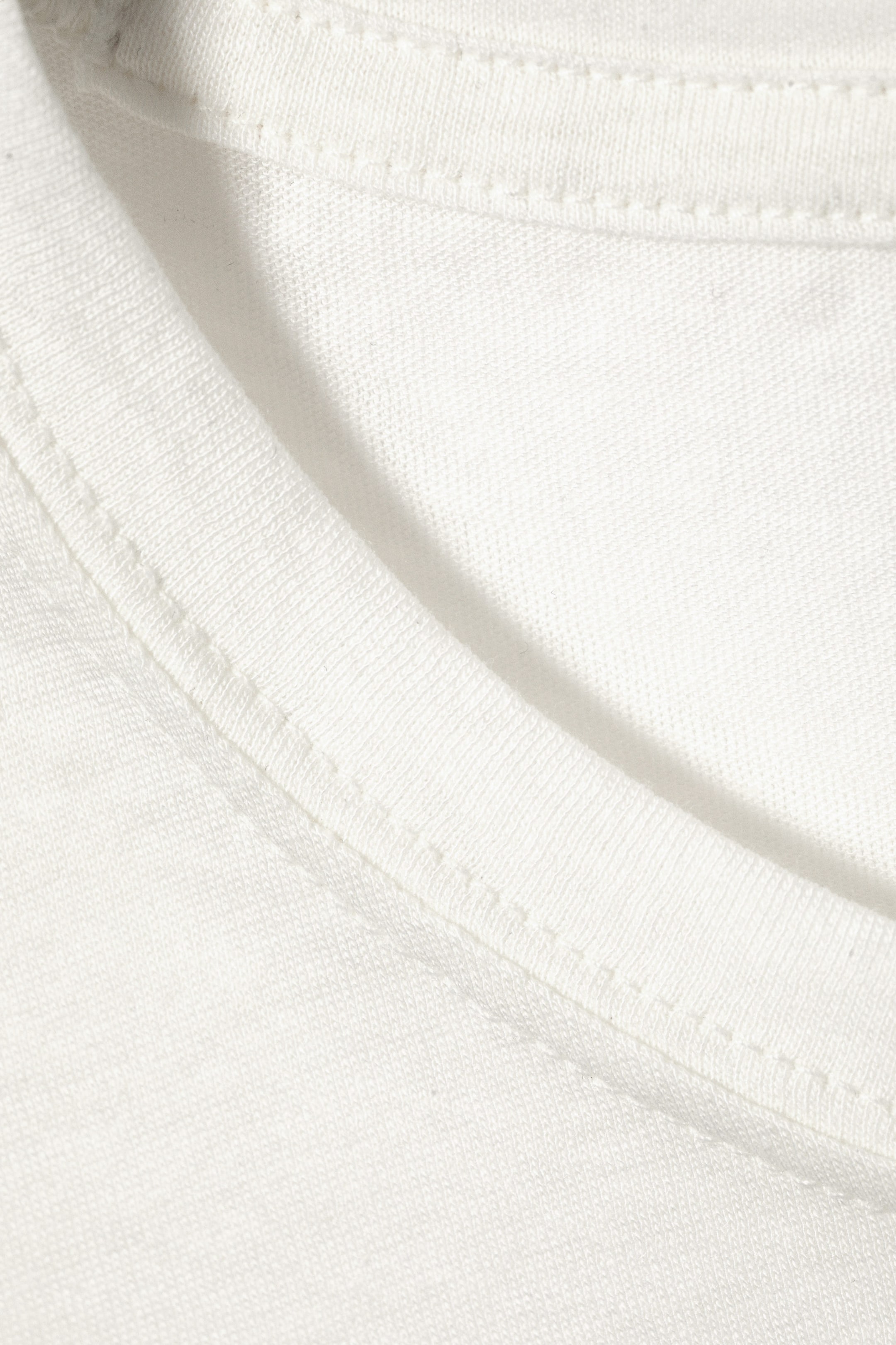 White - Tight Fitted T-shirt - 1