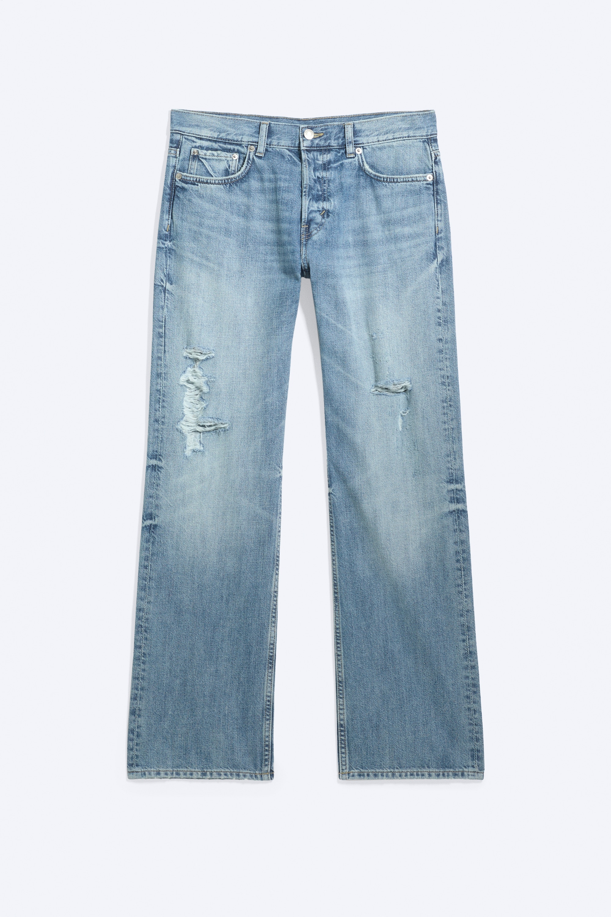 Jean droit standard taille basse Sonic - Captain Blue - Bleu clair/Bounty Blue - Bleu foncé/Milano Blue - Bleu moyen