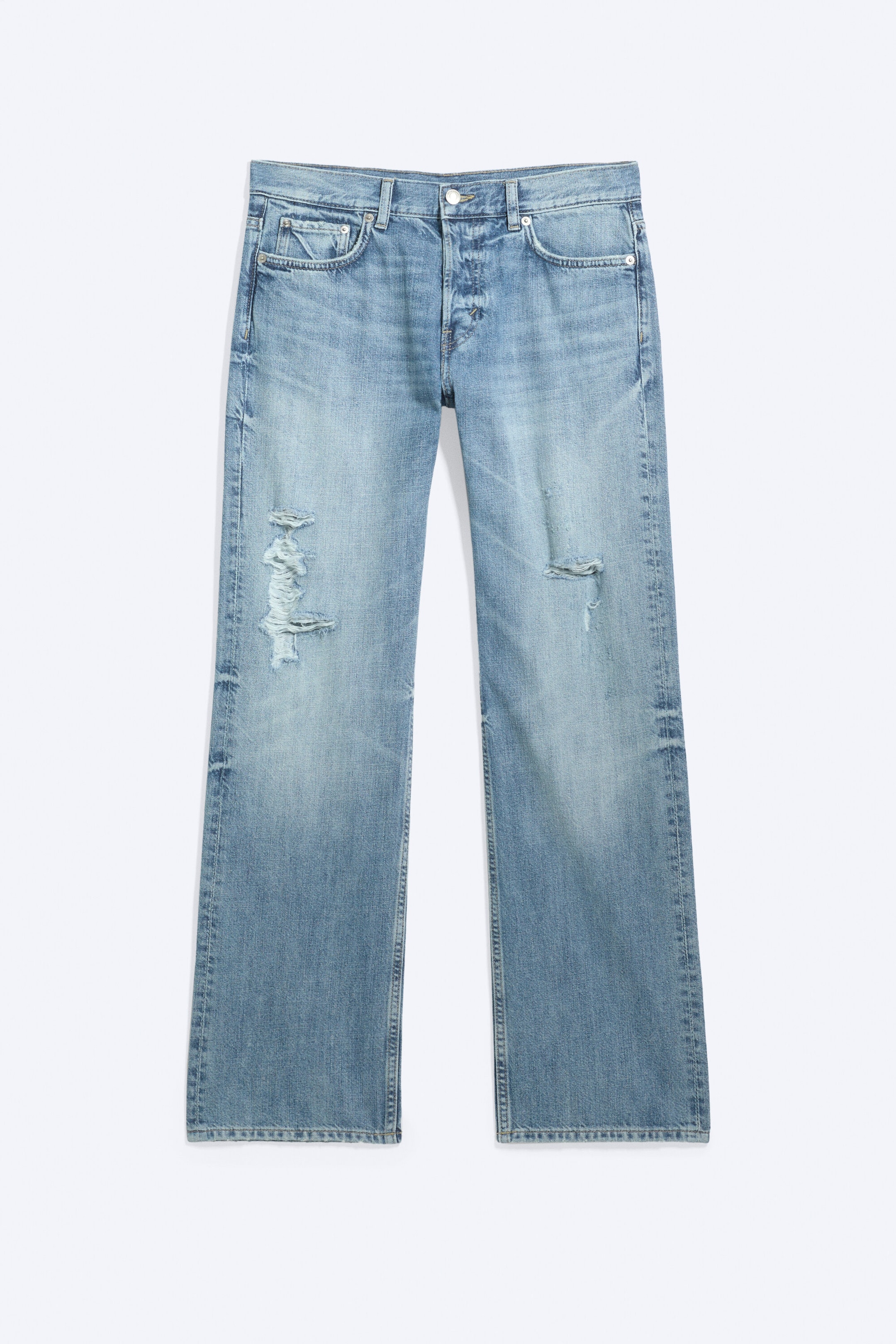 Captain Blue - Light Blue - Sonic low rise regular straight jeans - 0