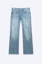 Captain Blue - Light Blue - Sonic low rise regular straight jeans - 0