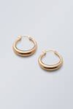 Golden - Mija Hoop Earrings - 0