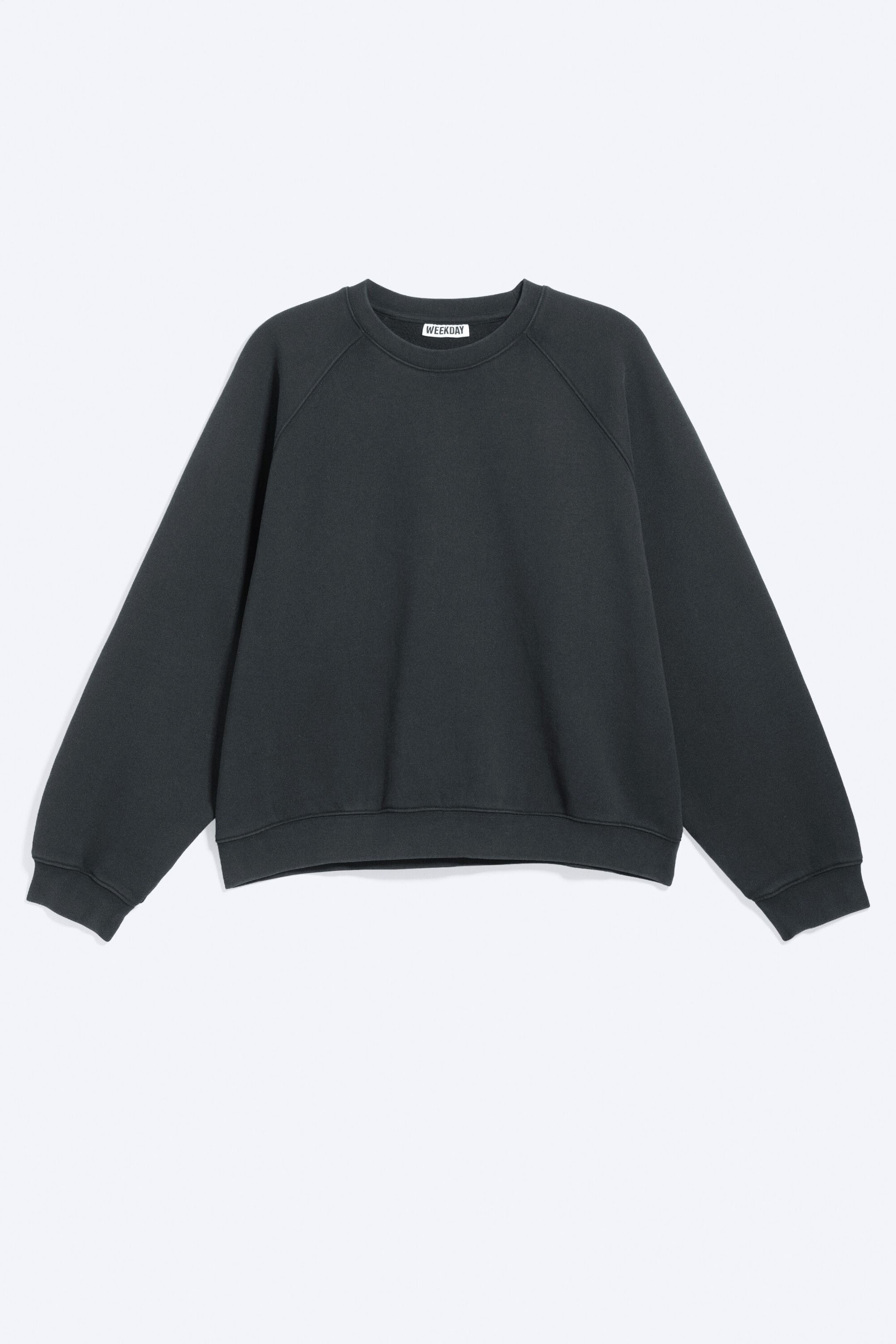 Dunkelblau - Relaxed Sweatshirt mit Boxy Fit - 3