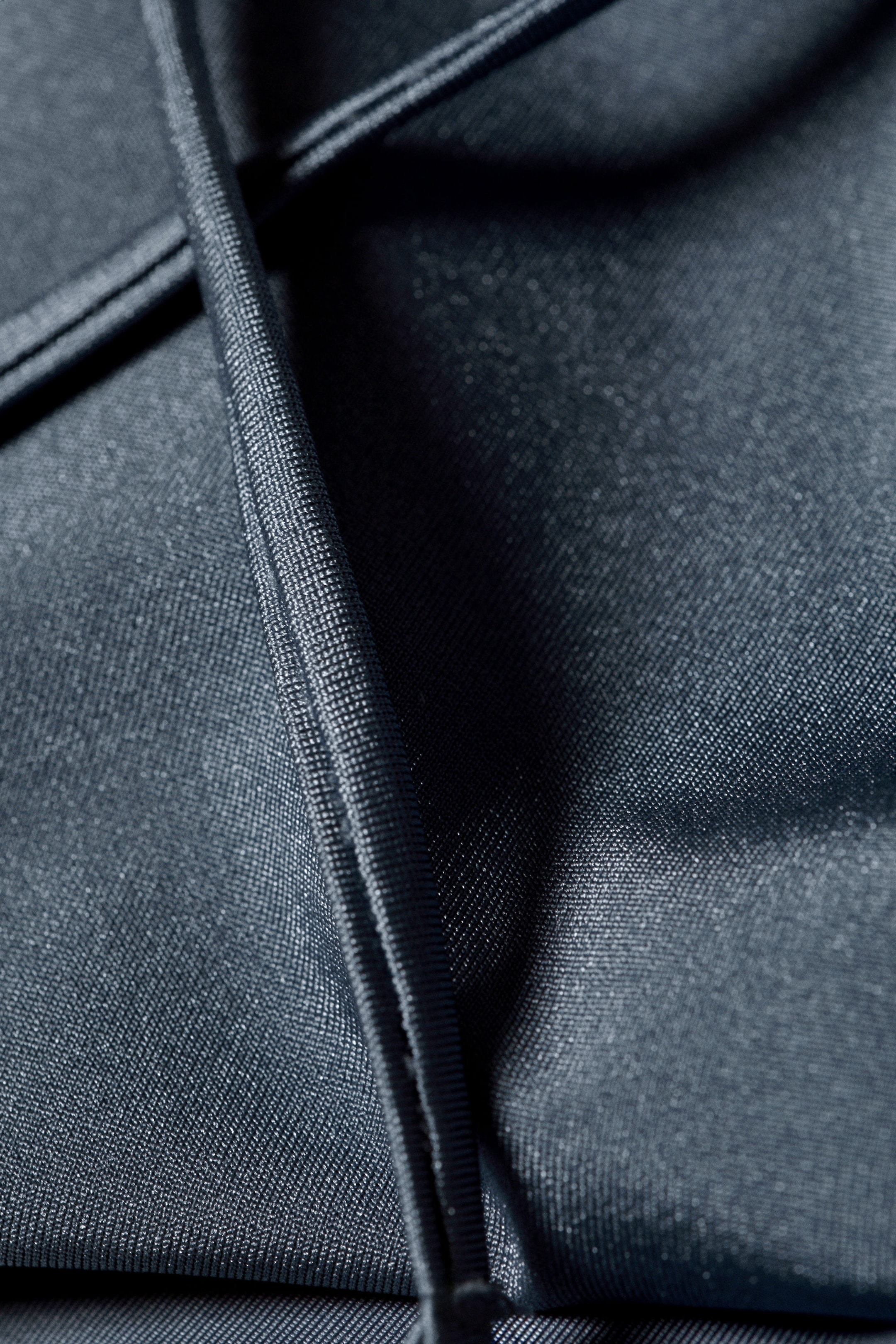 Taubenblau - Schimmer - Neckholder Bikini-Oberteil - 5