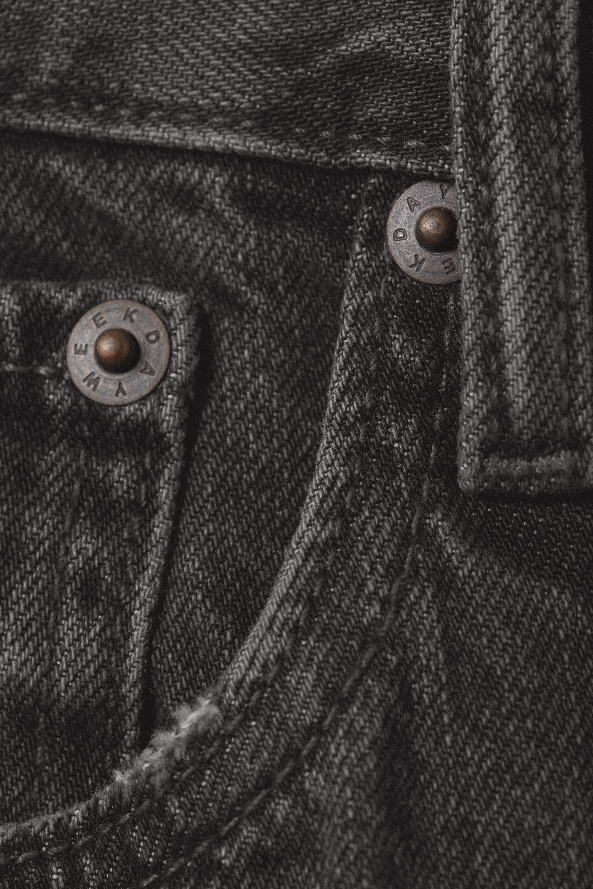 Risso Black - Black - Space Relaxed Straight Leg Jeans - 4