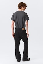 Black Rinse - Black - Mercury Mid Rise Relaxed Bootcut Leg Jeans - 3