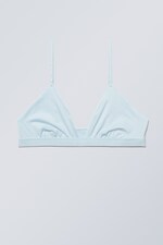 Babyblau - Weiches Triangel-Bustier Soul - 0