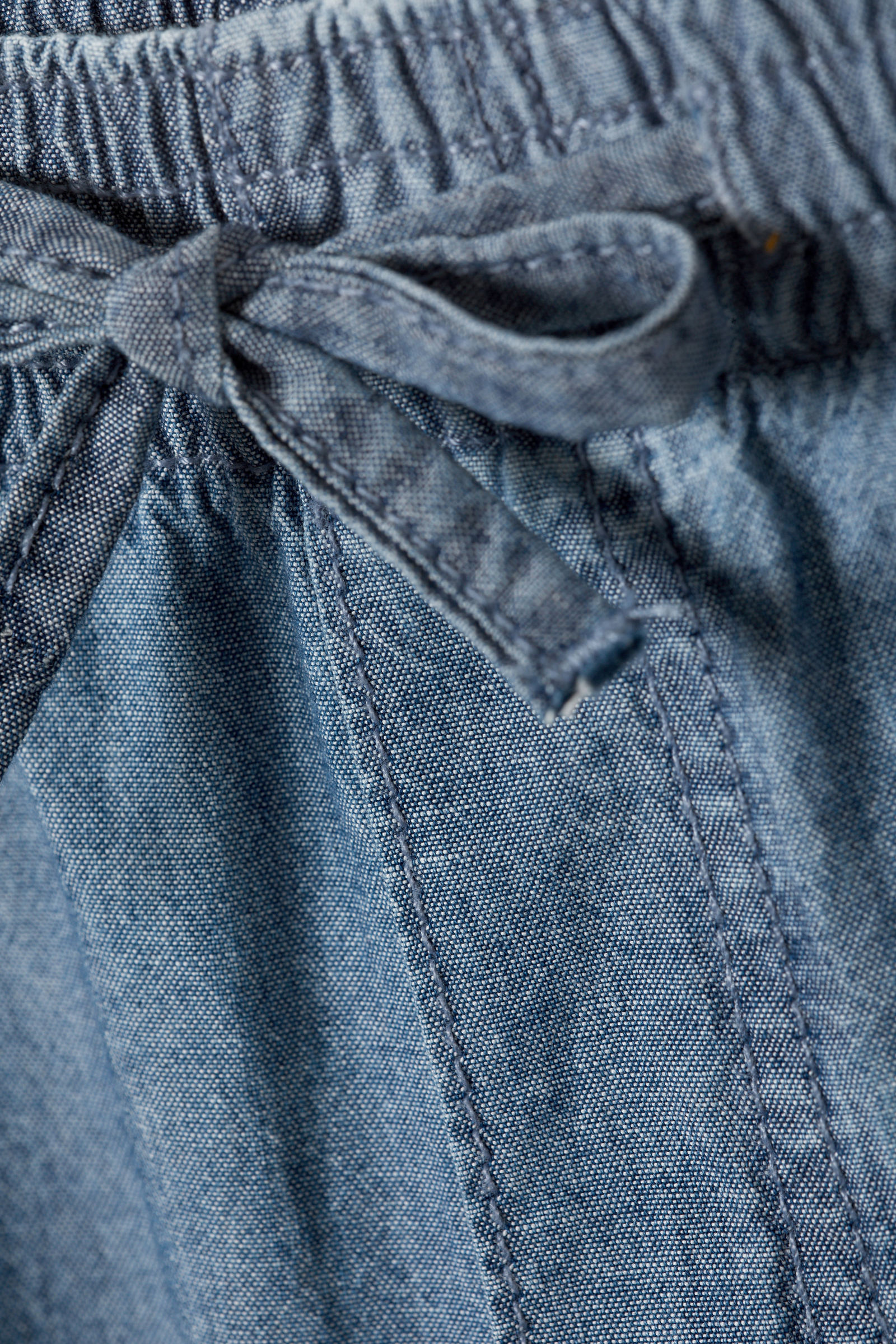 WEEKDAY◆LOOSE CHAMBRAY DENIM TROUSERS［Washed Blue］ loose chambray denim trousers - Washed Blue | Weekday WW