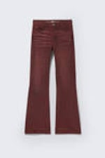 Verwaschenes Dunkelrot - CM x LB Boo Bootleg Washed Red Unisex Jeans - 8