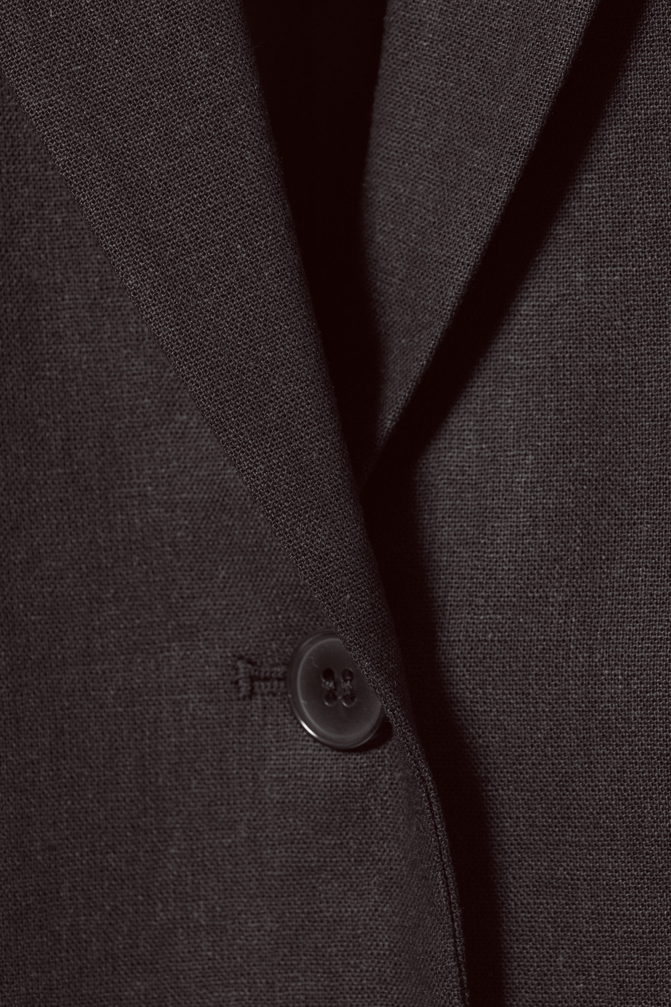 Noir - Blazer en lin mélangé Liv - 1